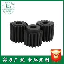 非標(biāo)定做黑色POM賽鋼直齒齒輪