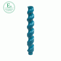 塑料尼龍塑料制品進(jìn)瓶螺旋 POM制藥機(jī)推瓶螺桿